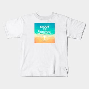 Enjoy the Summer Kids T-Shirt